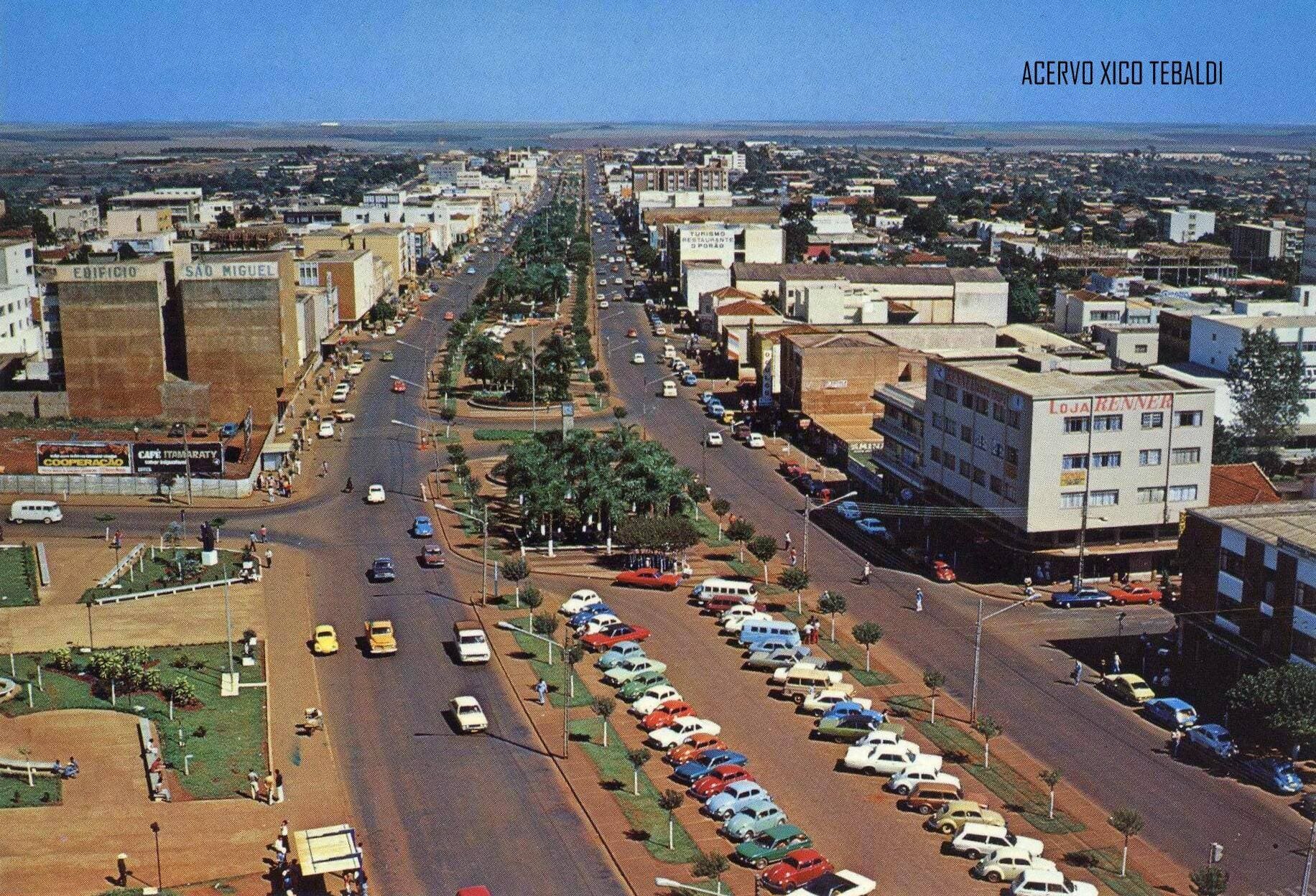 Cartão Postal de Cascavel - Década de 1970