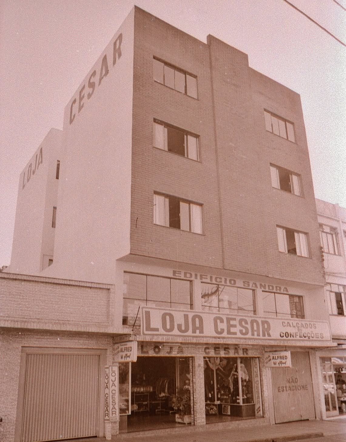 Loja Cesar - Década de 1980