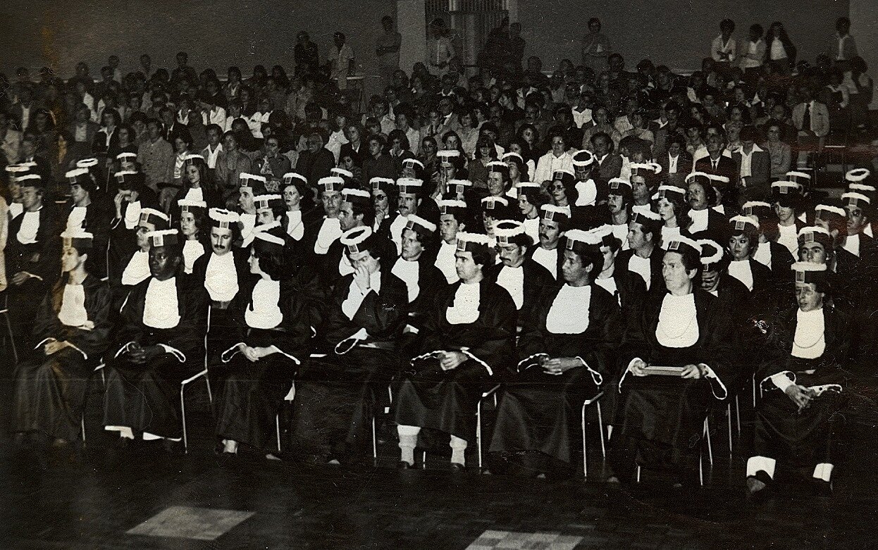 Colação de Grau da Fecivel - 1982