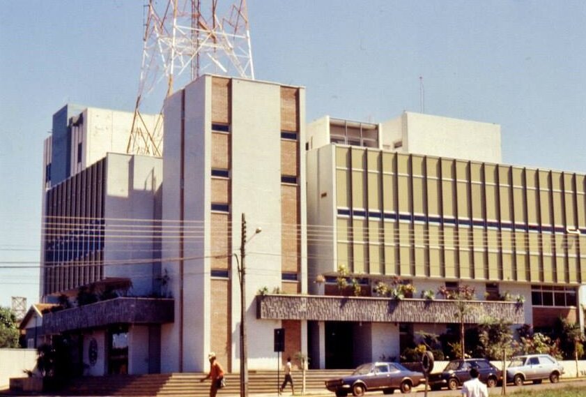 Antiga filial da Telepar - Década de 1980