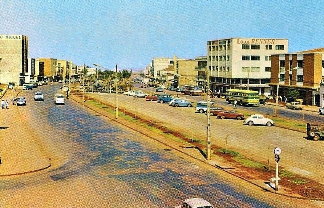 Centro de Cascavel - Década de 1970