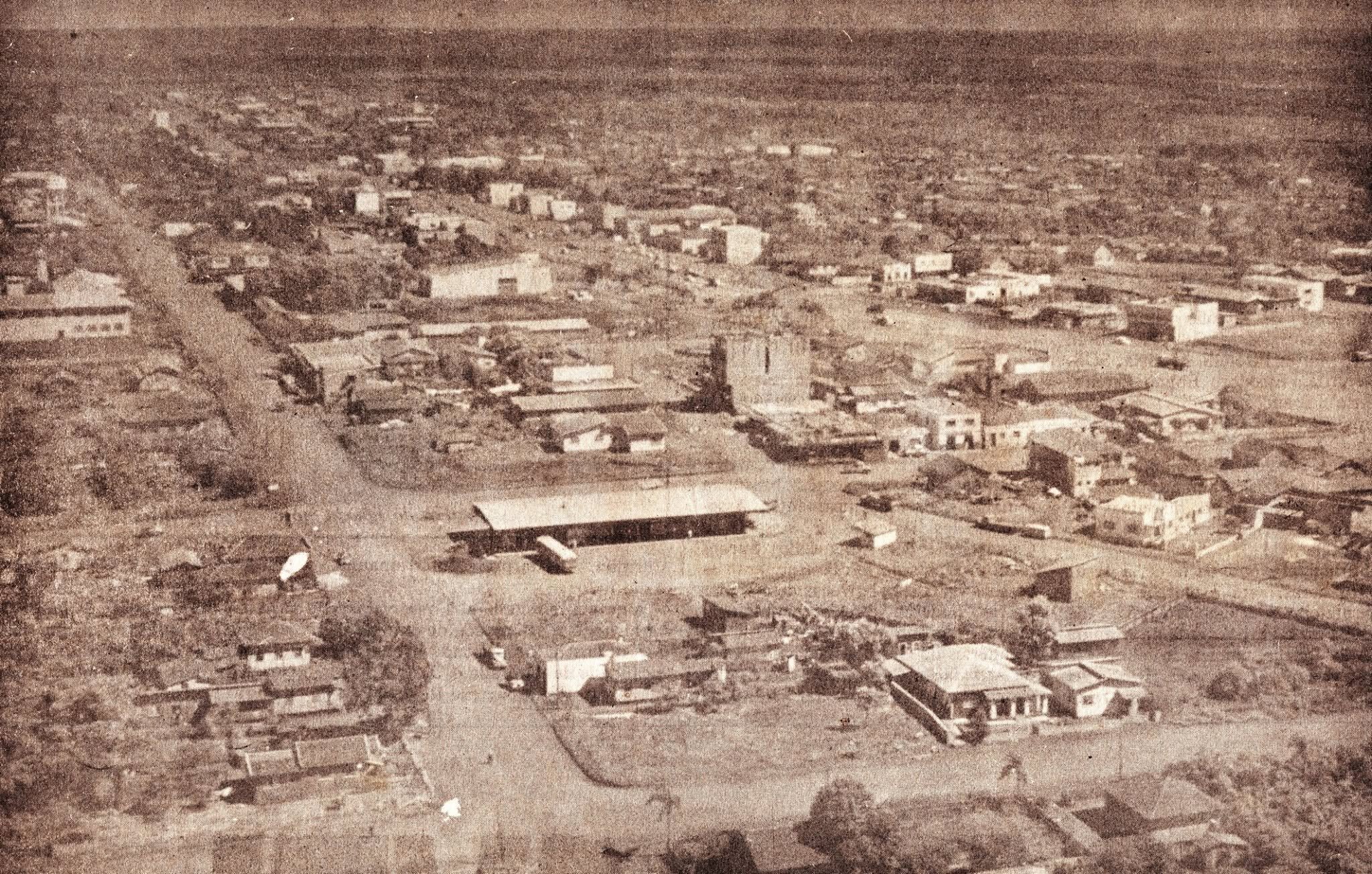 Panorâmica da região central - 1966
