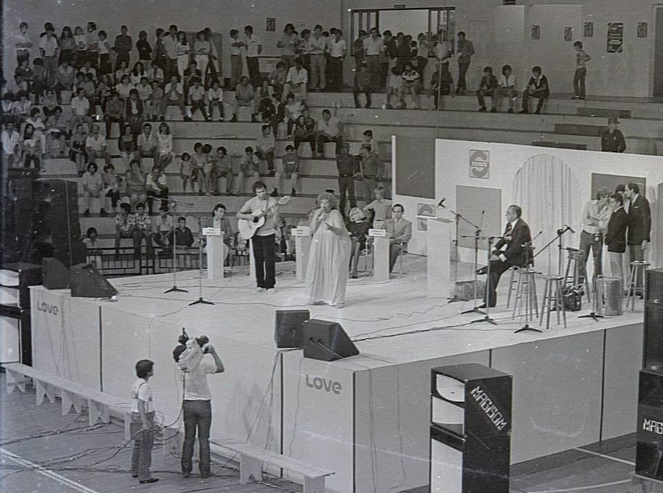 Flávio Cavalcanti em Cascavel - Abril de 1983