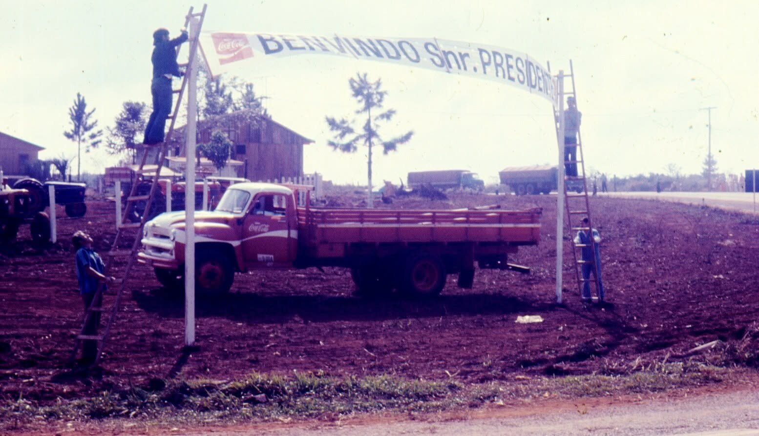 A visita presidencial - 1977