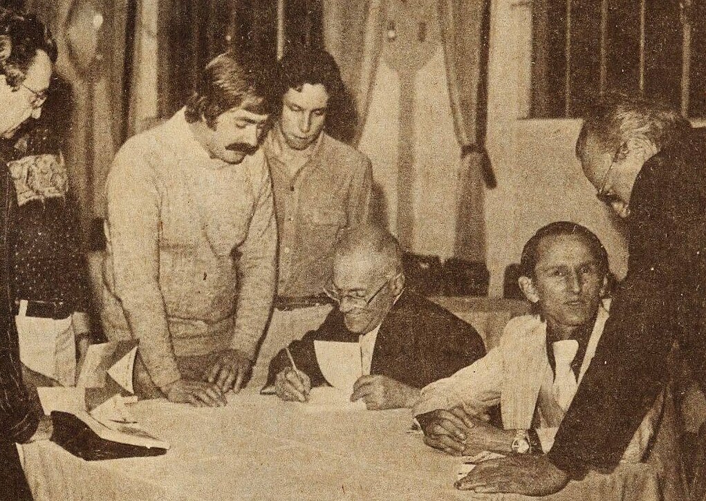 Noite de autógrafos - 1978