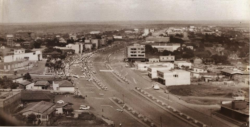 Centro de Cascavel - 1967
