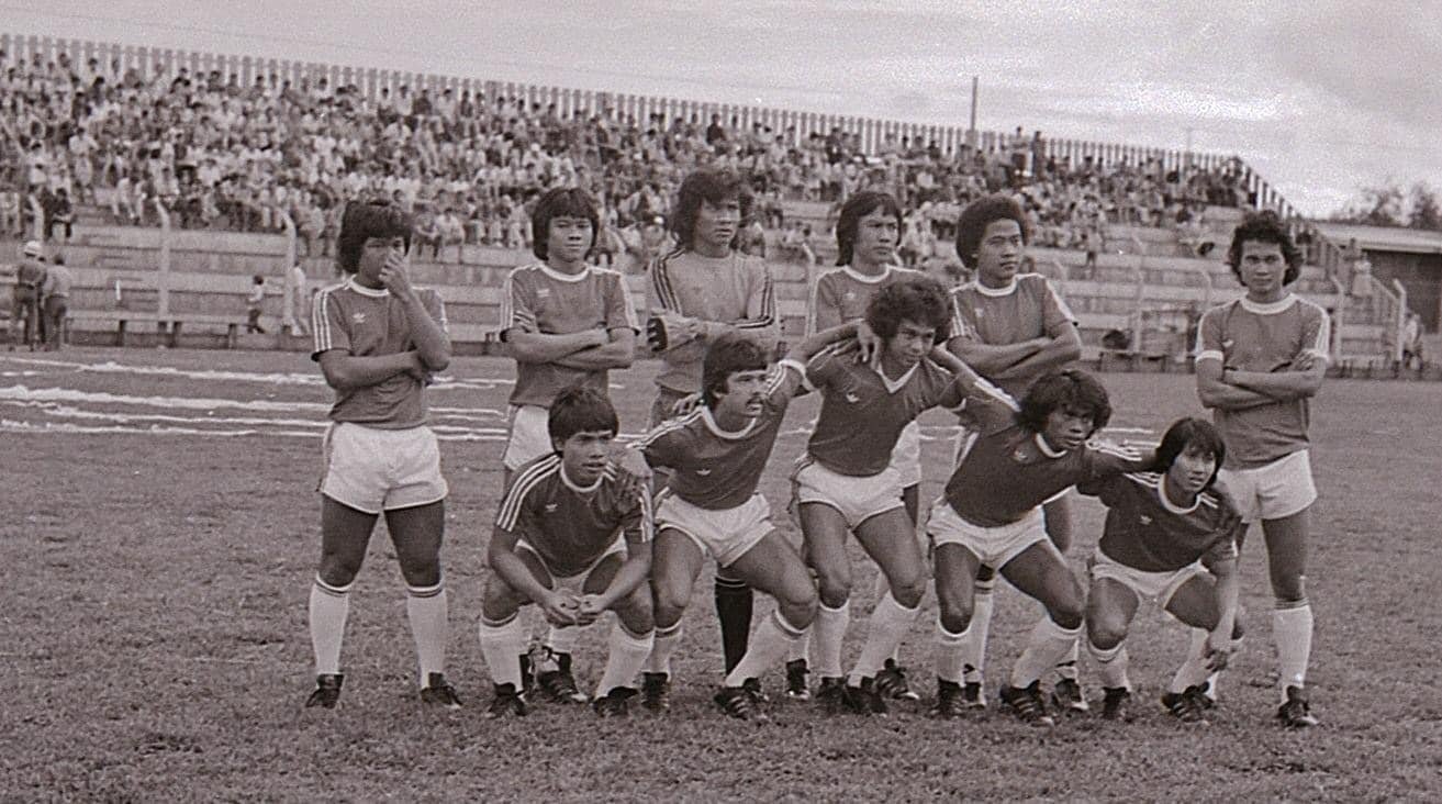 Seleção da Indonésia em Cascavel - 1980