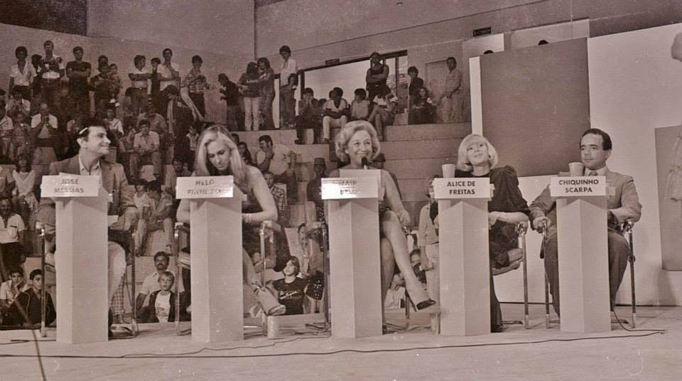 Chiquinho Scarpa em Cascavel - abril de 1983
