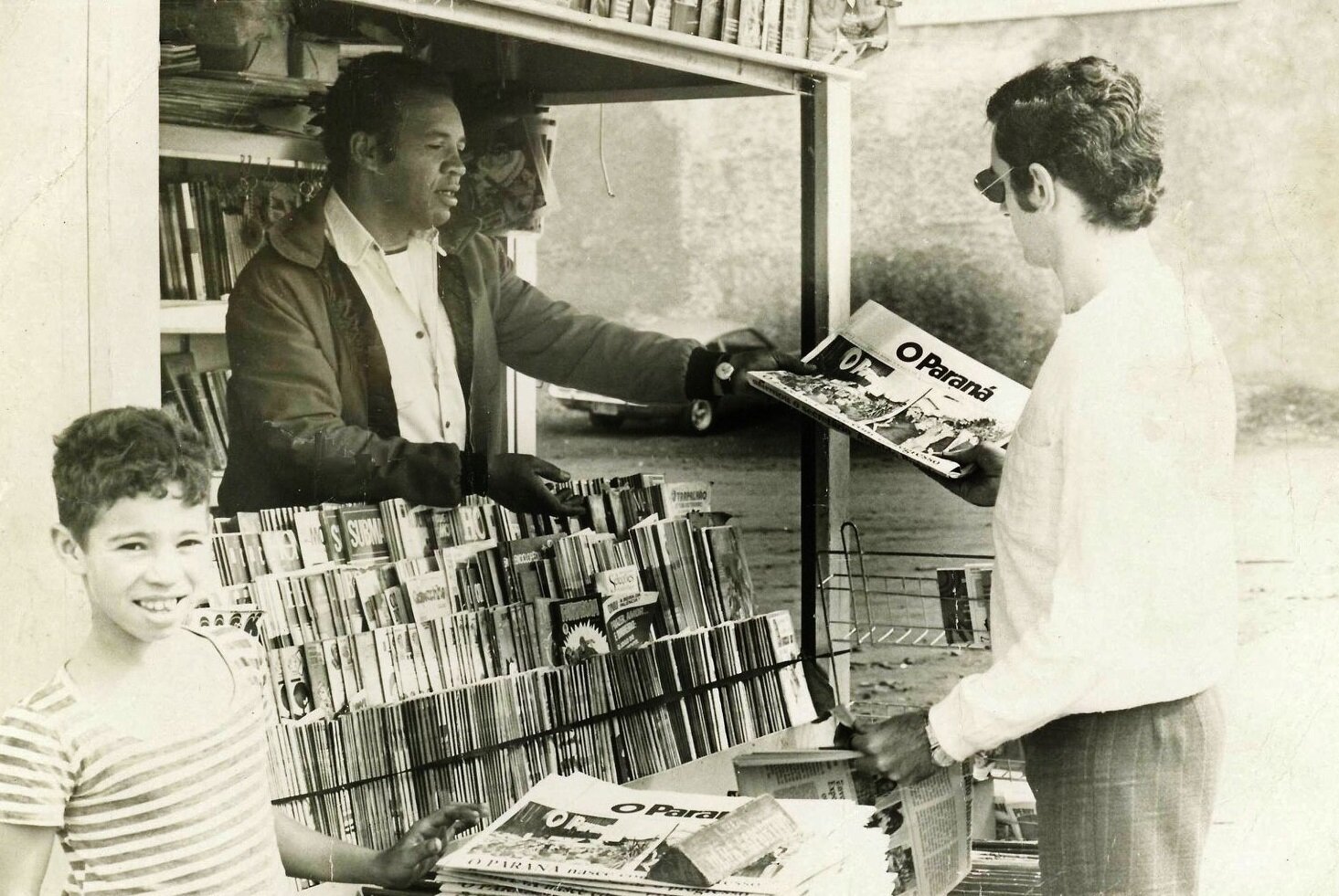 ‘Waltão’ da banca de jornais - Década de 1970