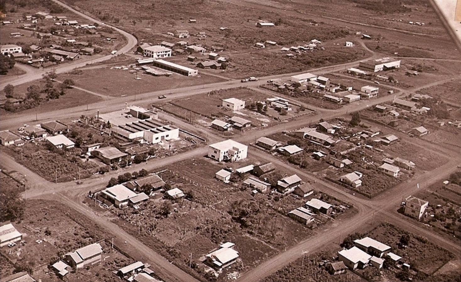 Panorâmica de Cascavel - Anos 1960