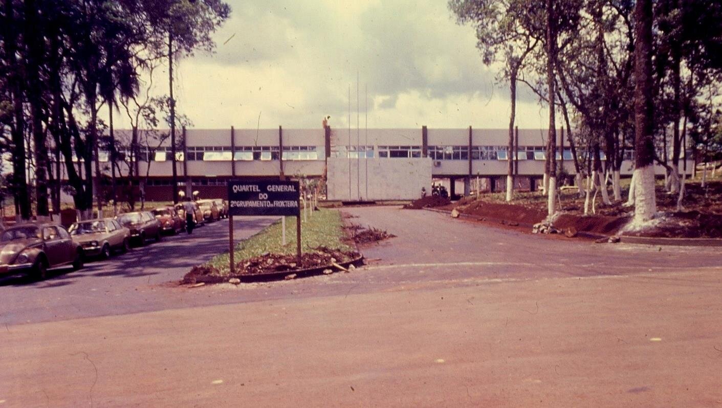 Inauguração do Quartel - Novembro de 1977