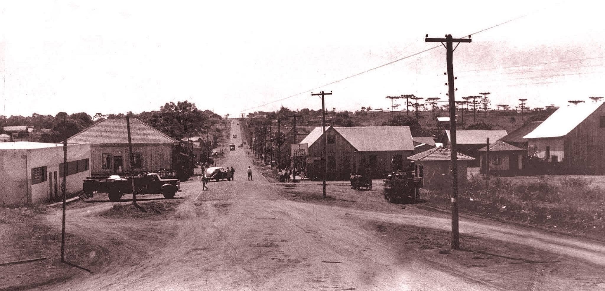 Nos primórdios de Cascavel - Década de 1950