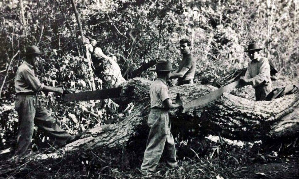 Anahy, quando ainda pertencia a Cascavel - Década de 1950