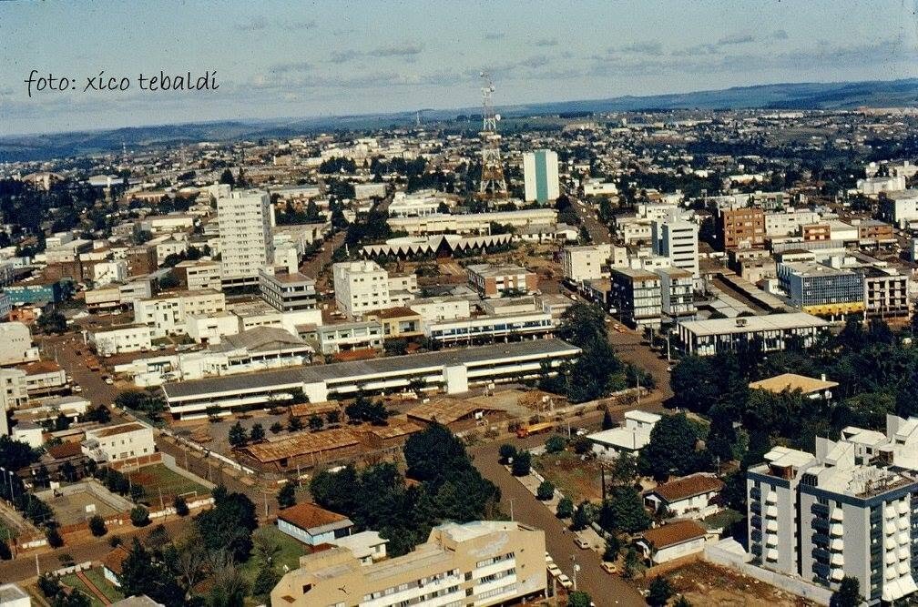 Região central de Cascavel - 1982
