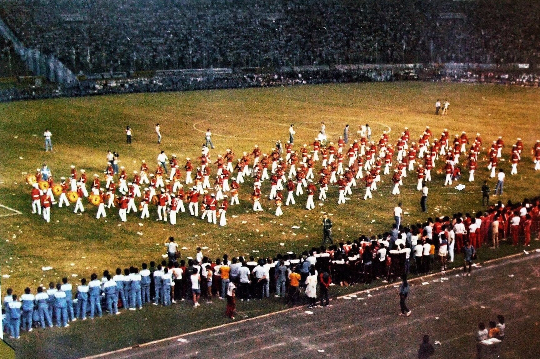 Cerimonial de Abertura dos Jogos Abertos do Paraná - Outubro de 1985