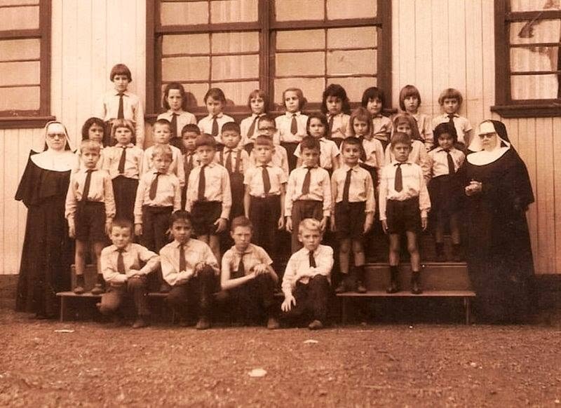 Alunos do Auxiliadora - Década de 1960