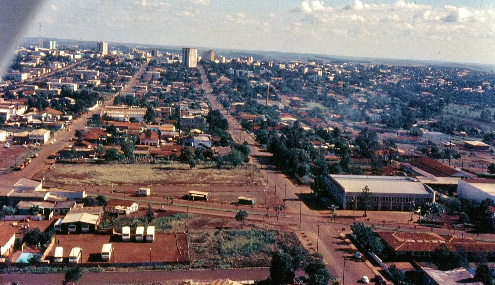 Panorâmica de Cascavel - Década de 1980