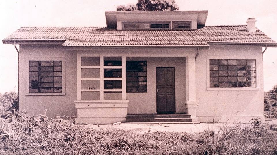 O primeiro posto de Saúde - 1955