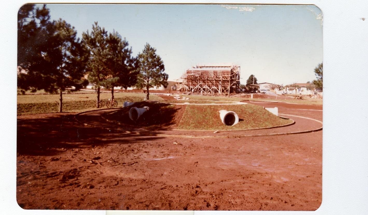 Construção do Centro Cultural - Década de 1980
