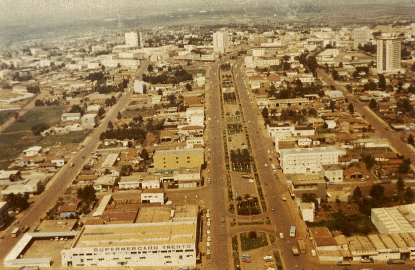 Panorâmica de Cascavel - Anos 1970