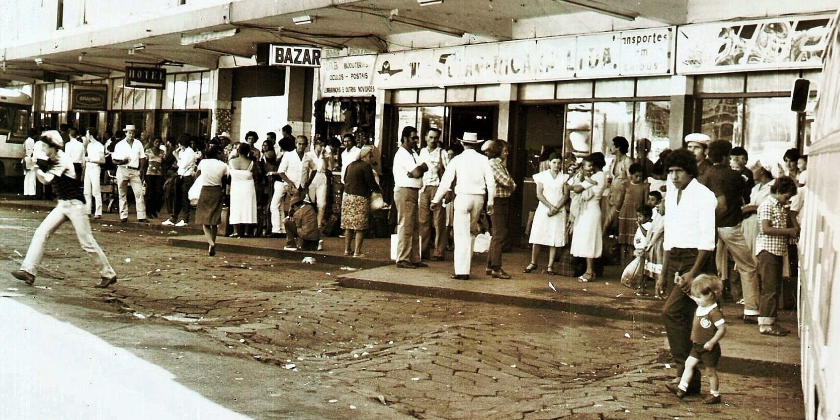 Antiga Rodoviária de Cascavel - Ano desconhecido