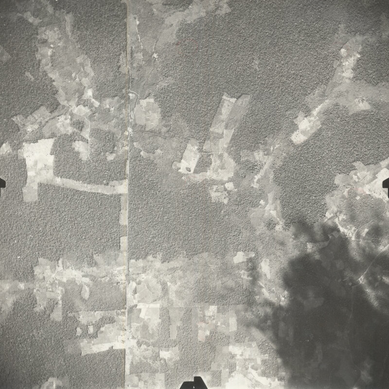 Cascavel vista de cima - 1953