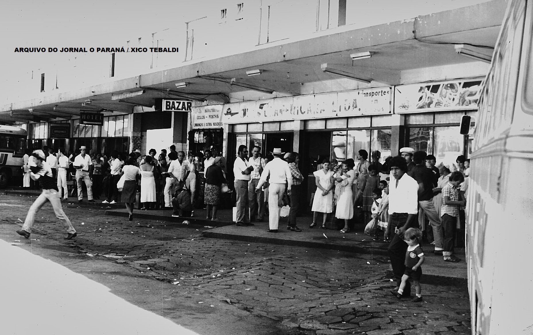 Rodoviária de Cascavel - Anos 1970
