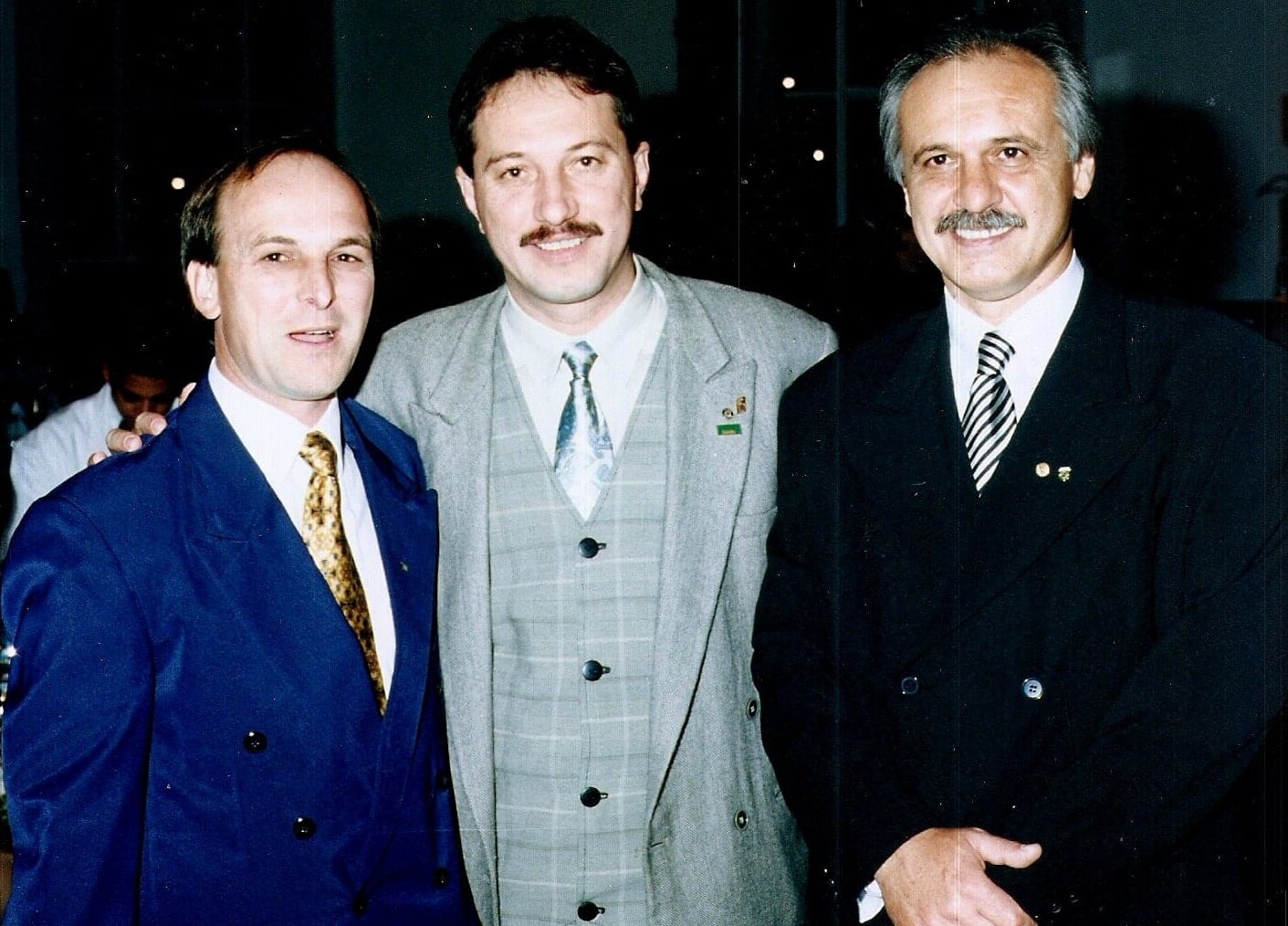 Cerimônia de posse de Pedro Boaretto na Acic - 1997