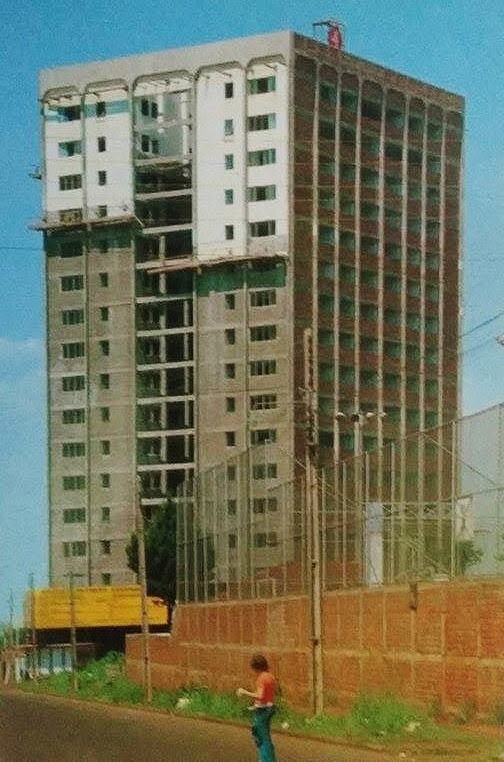 Construção do Alfredo Colombelli - Anos 1970