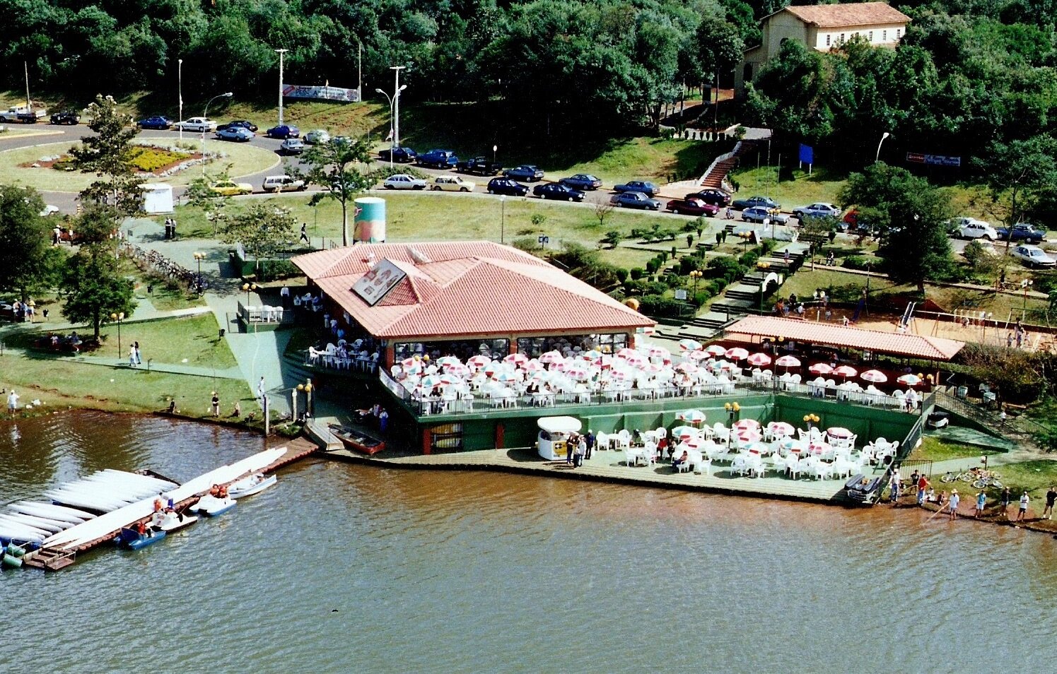Lago Municipal de Cascavel - Década de 1990