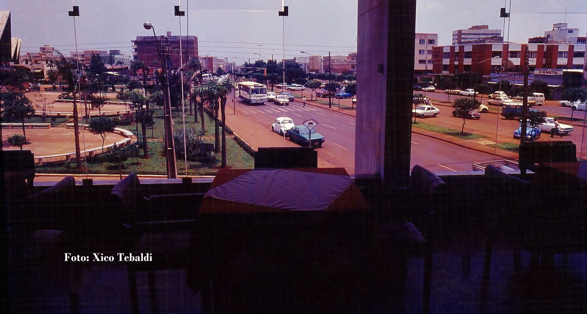 Interior do Hotel Copas Verdes - Fim da década de 1970