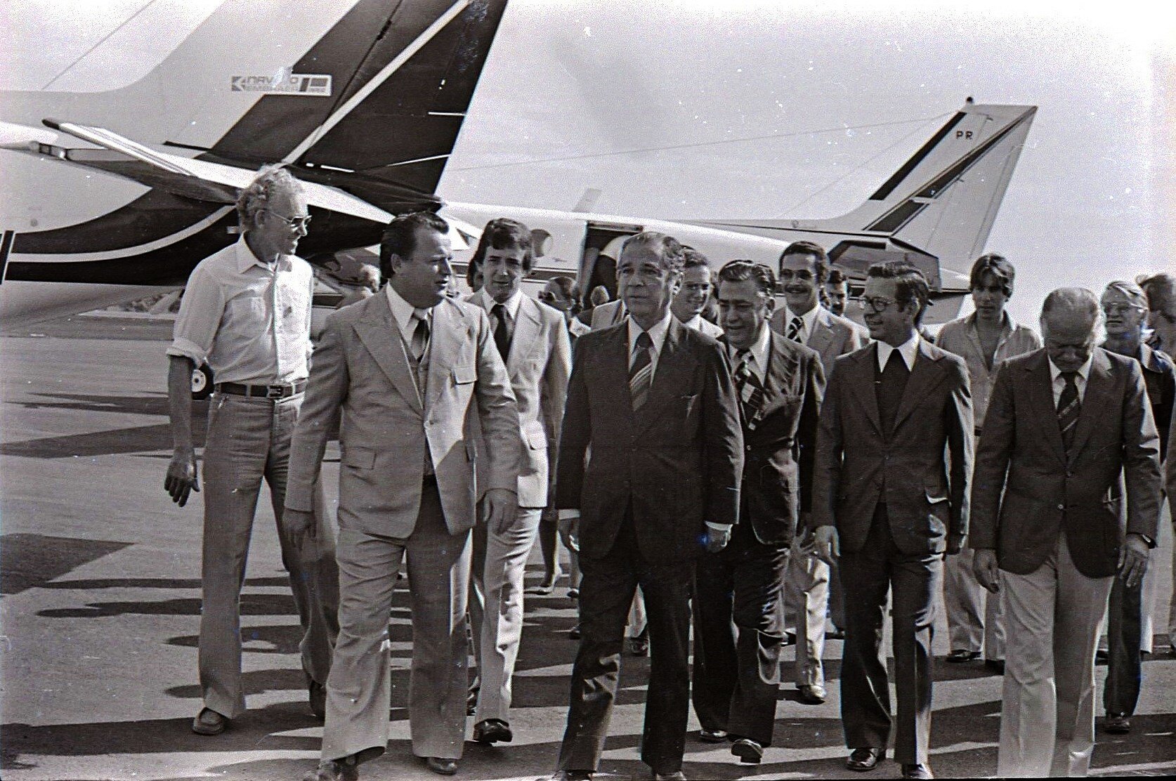 Ney Braga em Cascavel - Outubro de 1979
