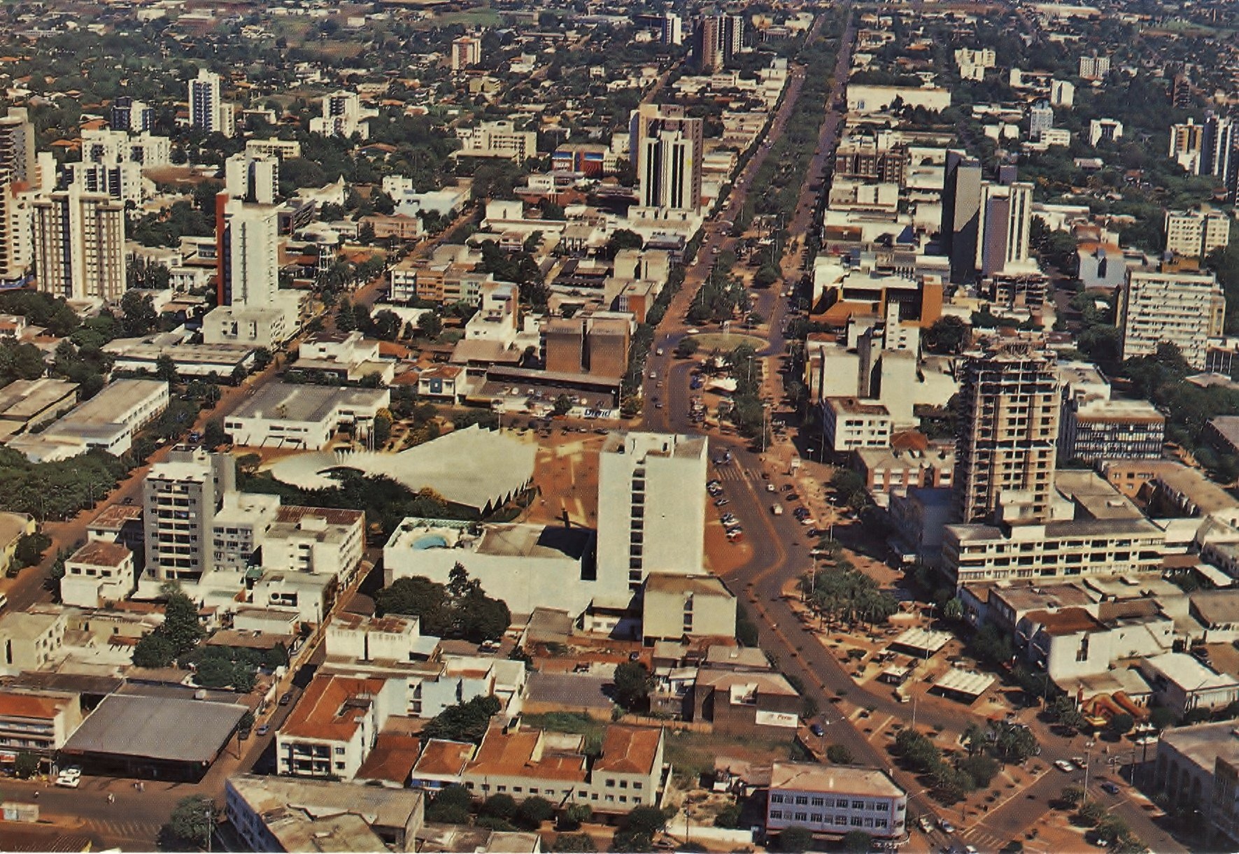 Postal de Cascavel - Anos 1990