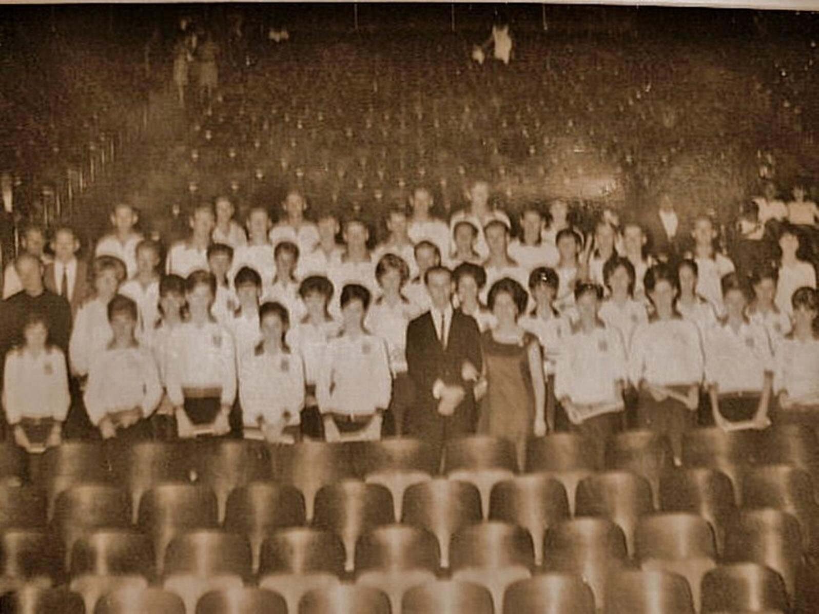 Interior do Cine Coliseu - Década de 1960
