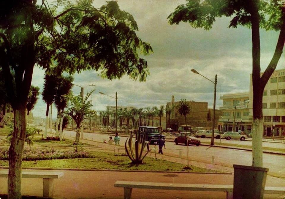 Praça da Igreja Matriz - Início da Década de 1970