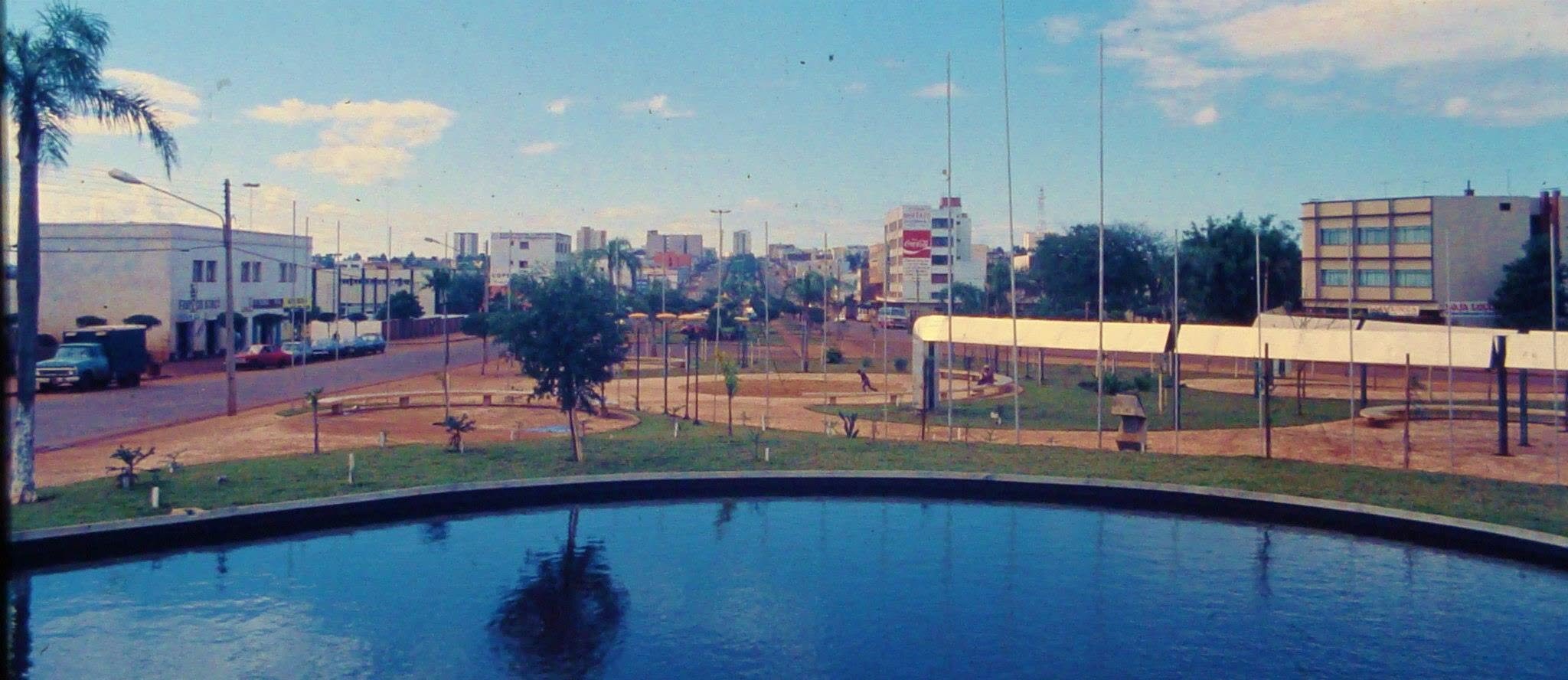 Praça do Migrante - Década de 1970