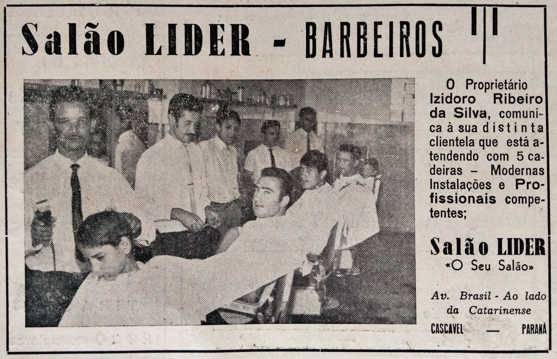 Líder Barbeiros - 1969