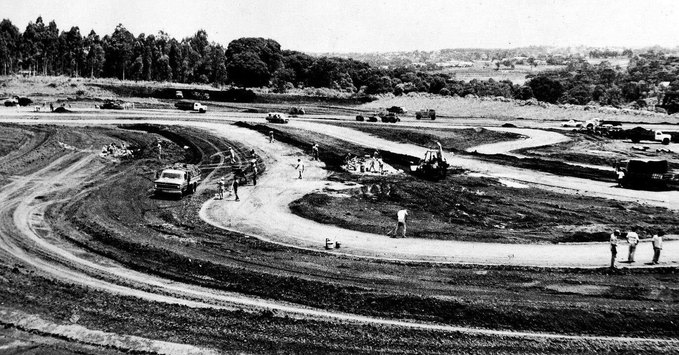 Construção do Kartódromo de Cascavel - 1992