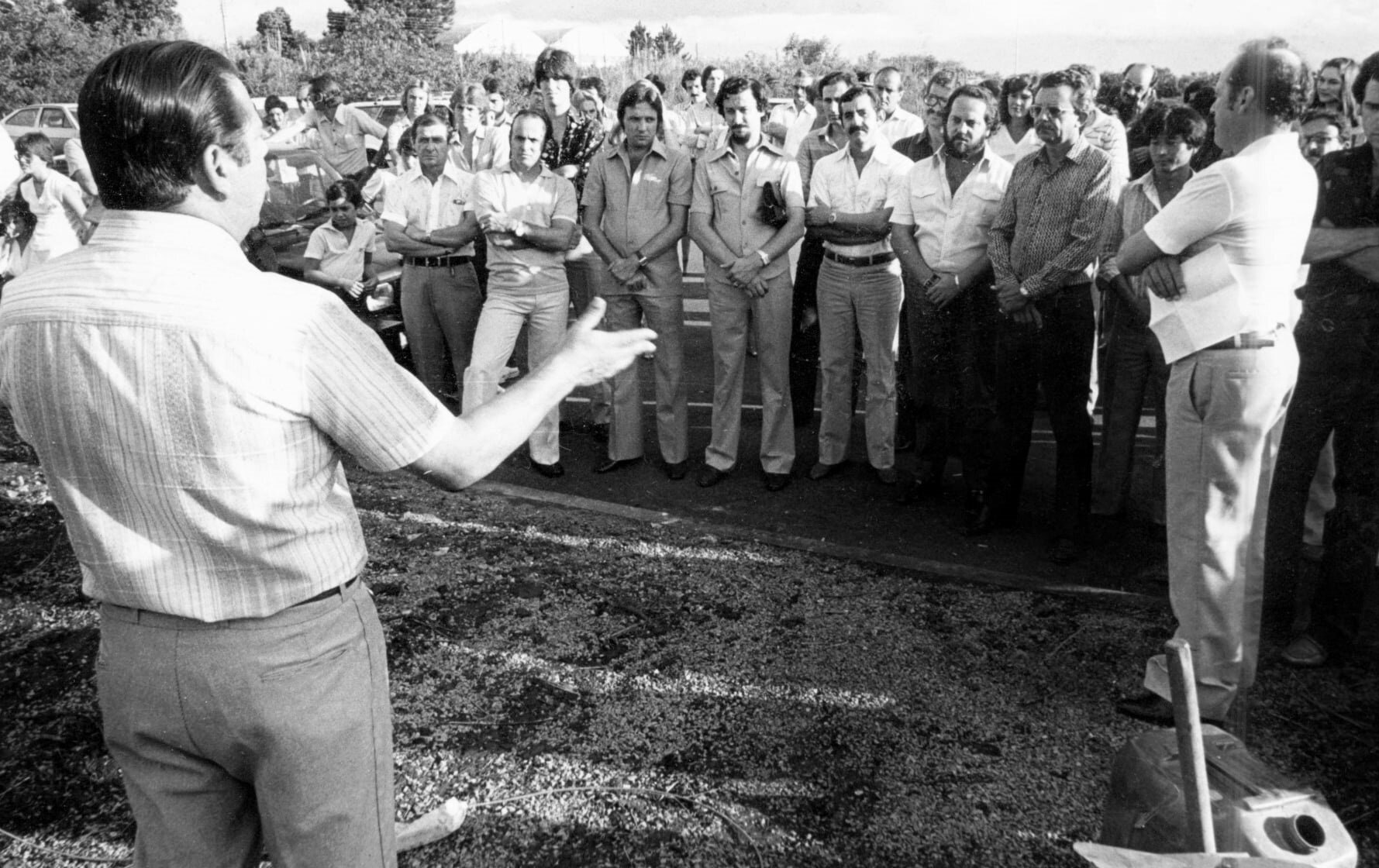 Evento da Acic para empresários - fevereiro de 1981