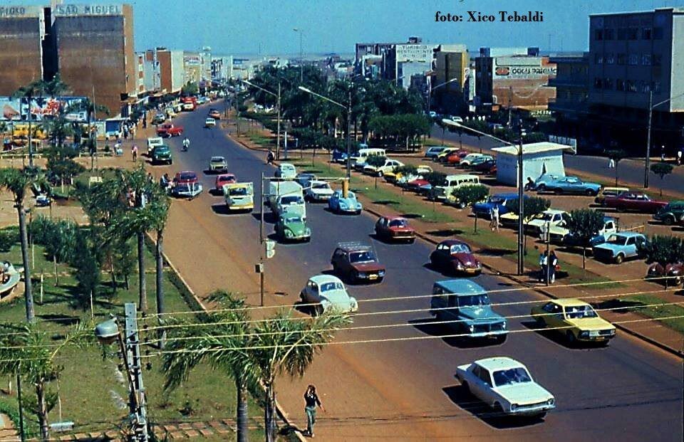 Postal da Avenida Brasil - Década de 1970