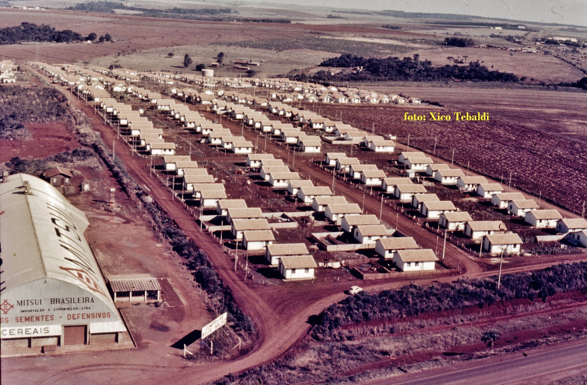 Construção do Residencial Guarujá - 1979
