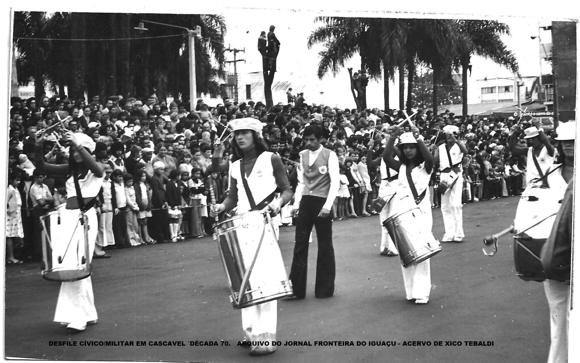 Desfile Cívico - Década de 1970