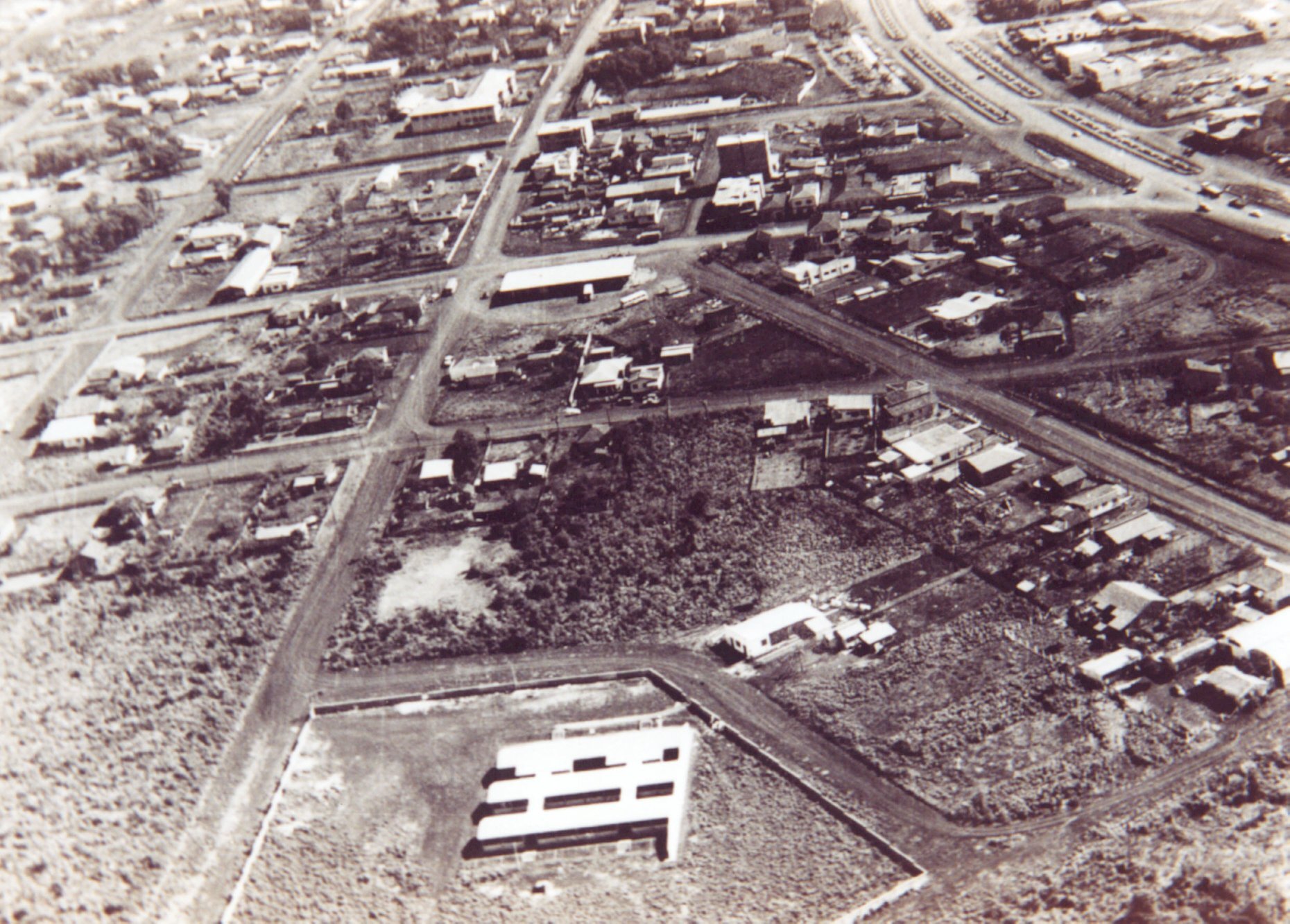 Cascavel vista de cima - 1966