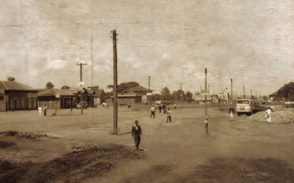 Região central de Cascavel - Década de 1950