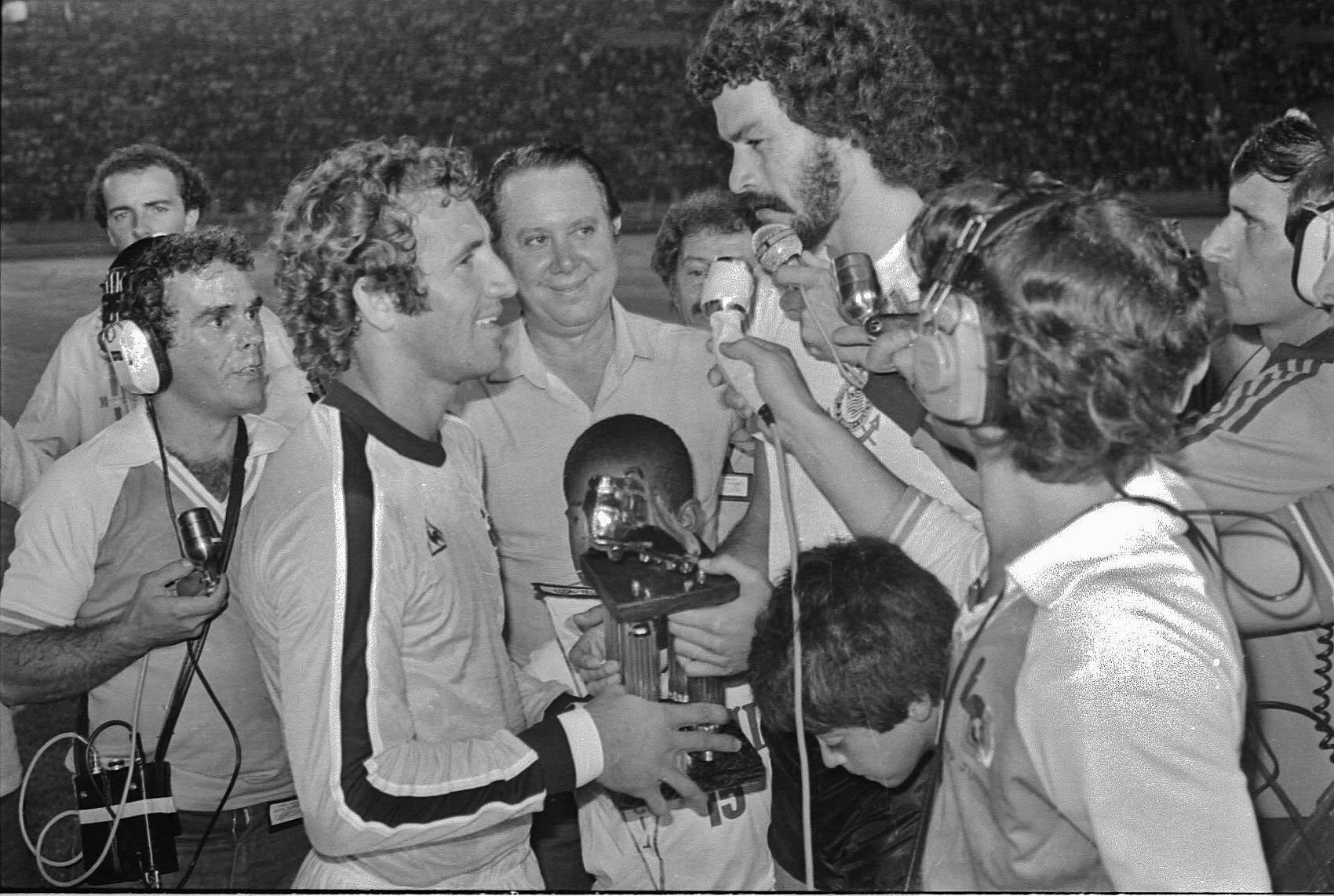 Zico e Sócrates - 1982