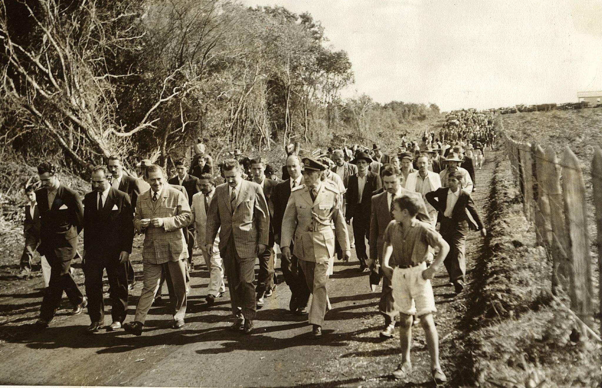 Inauguração do Aeroporto de Cascavel - 1953