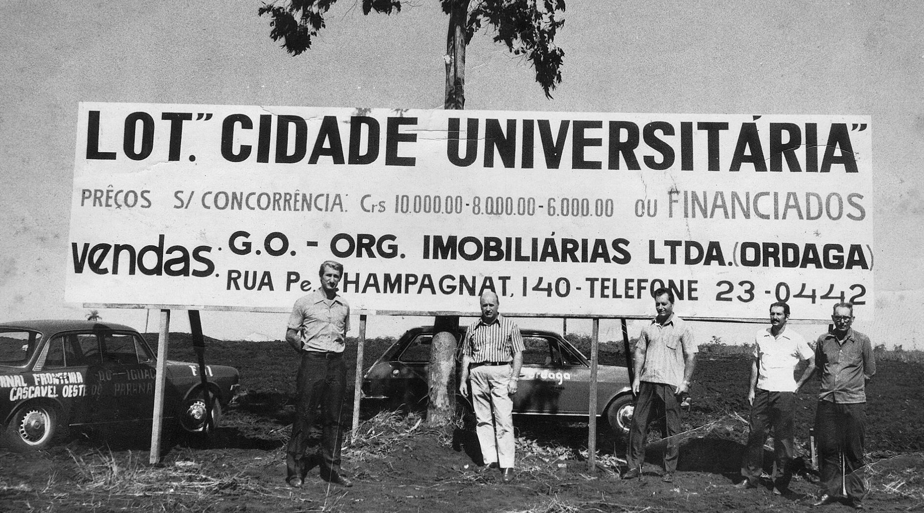 Loteamento da Cidade Universitária - Década de 1970